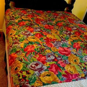 Antique Shower curtain/ Firm Price